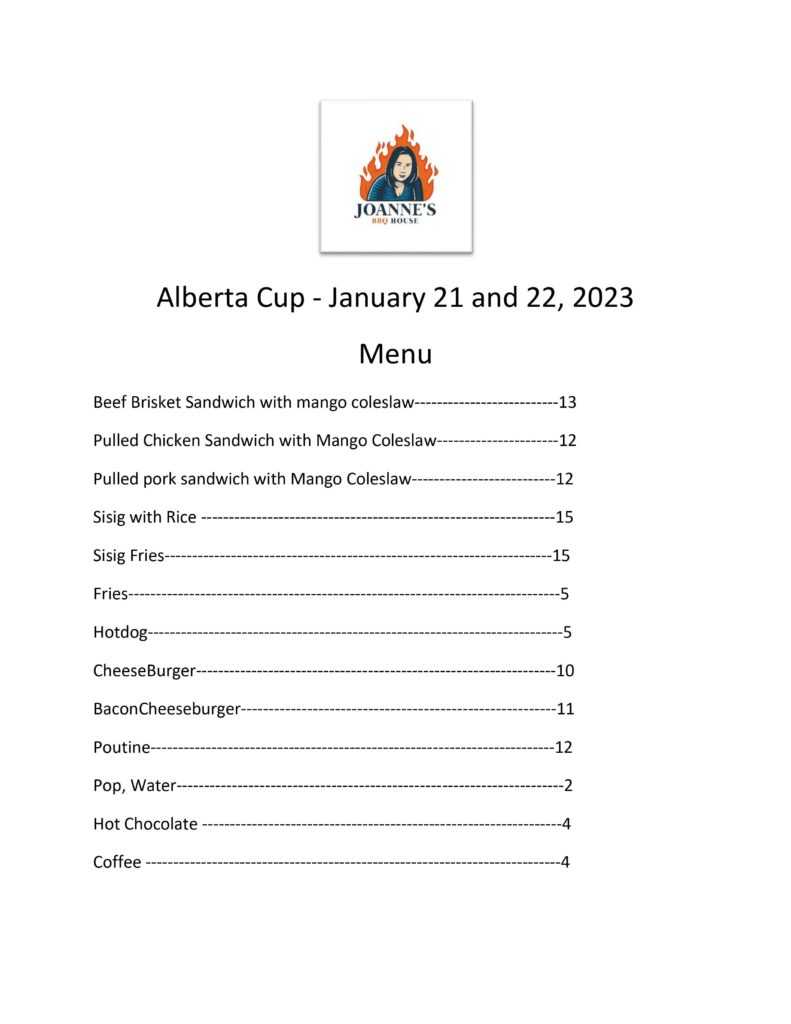 ENSC Alberta Cup Jan 21-22, 2023
